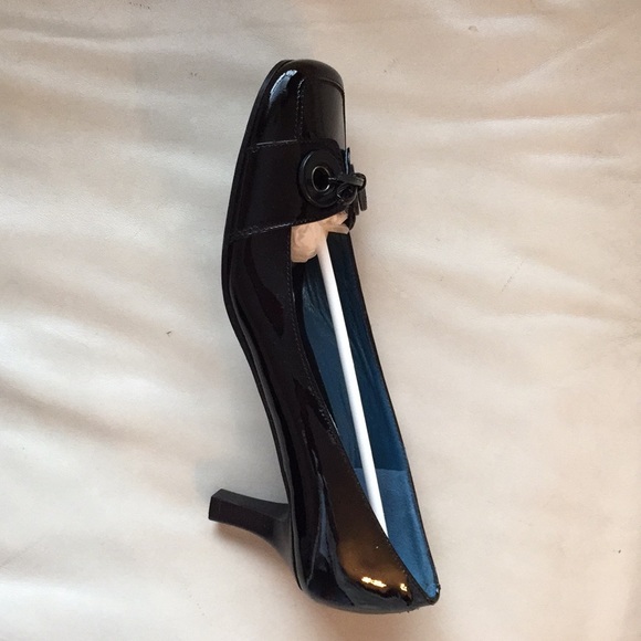 NEW!   VIA SPIGA BLACK PATENT SHOES ❤️ - Picture 7 of 8